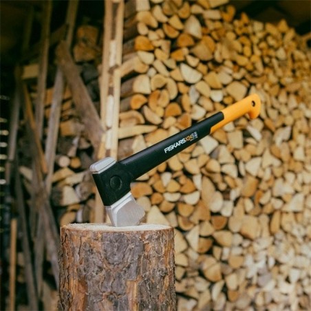 Fiskars hacha de rajar x-series x24, hoja s