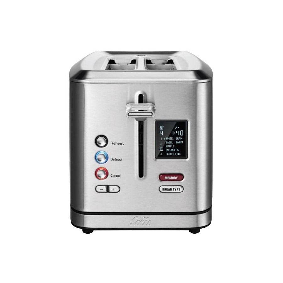 Solis flex-tostadora 8004 con calentador de bun