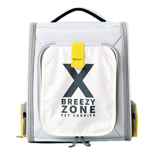 Transportador petkit breezy xzone de mascotas - gris (p7703a)