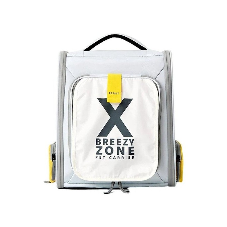 Transportador petkit breezy xzone de mascotas - gris (p7703a)