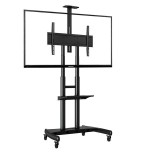 Soporte movil de suelo tv 55"-80". max. 90.9kg