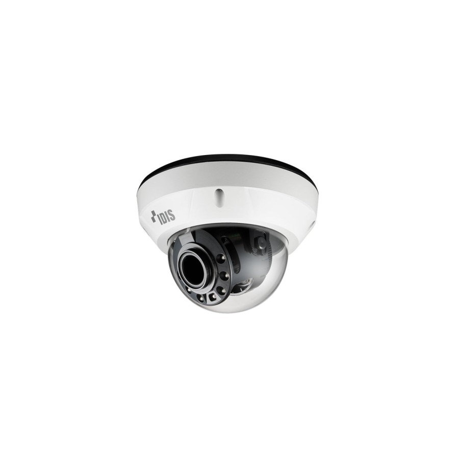 Idis cámara minidomo ip 5m 3.0-13.5mm antivandálica ir30 wdr ik10 ip67 12v/poe. audio, alarma, calefactor, no