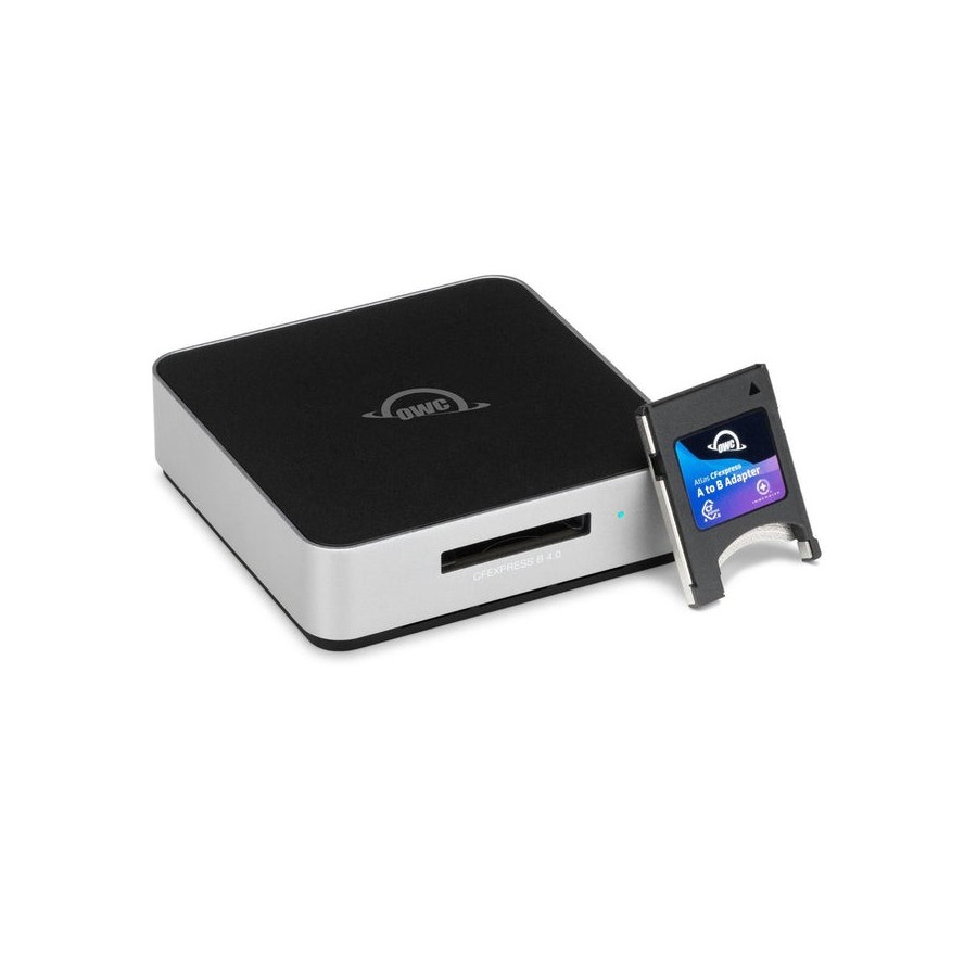 Lector de tarjetas owc atlas cfexpress, lector de tarjetas de aluminio owctccfxb4rdr