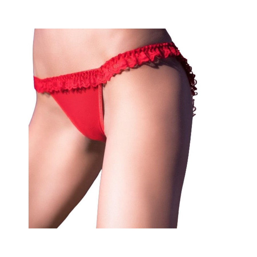 Chilirose - cr 4159 panties rojo s/m