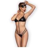 Chilirose - cr 4700 set body negro s/m