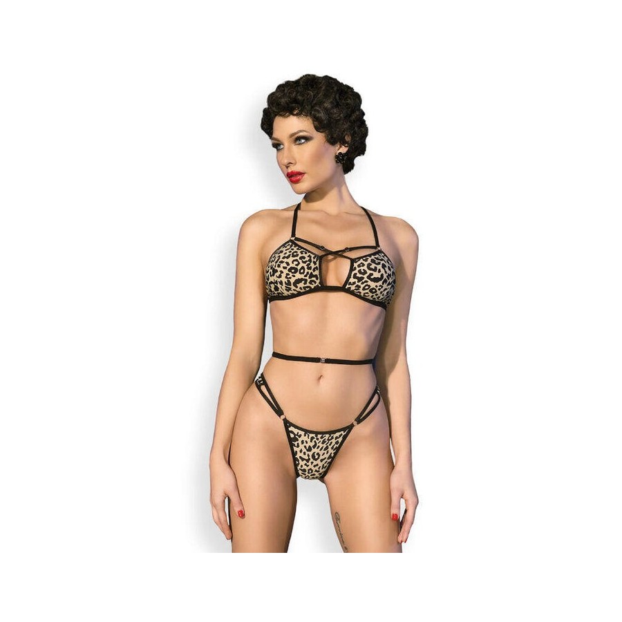 Chilirose - cr 4497 bikini leopardo s/m