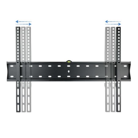 Tooq soporte fijo de pared para tv de 37"-70" - ultrafino - peso max 75kg - vesa 600x400mm - negro