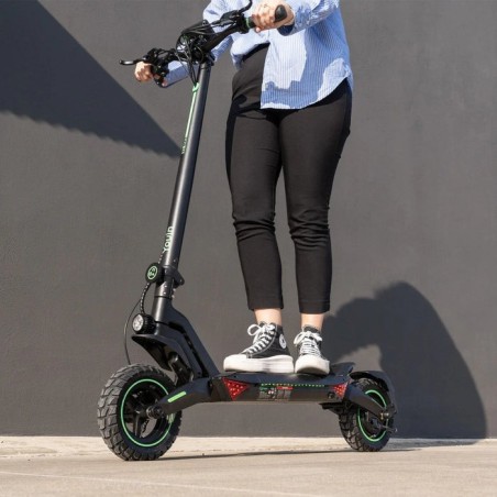 Youin scooter electrico xlmax homologado dgt - doble suspensión - rueda 10" offroad- frenos hidraulicos. - 48vx20ah - 1200wmax
