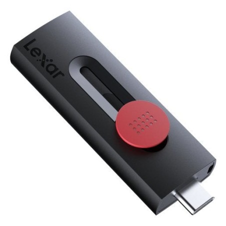 Lexar 256gb dual type-c and type-a usb 3.2 flash drive, up to 130mb/s read