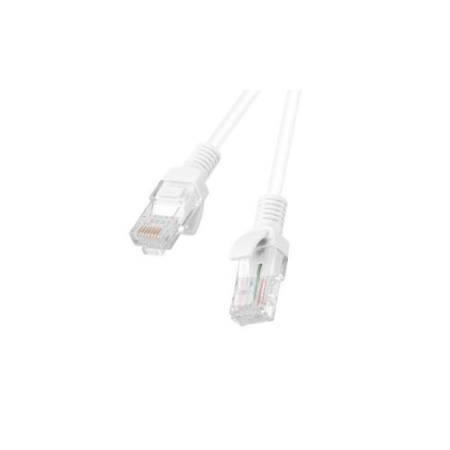 Lanberg cable de red cat.5e utp 0.25m blanco 10-pack