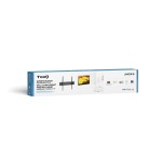 Tooq soporte fijo de pared para tv de 37"-70" - ultrafino - peso max 75kg - vesa 600x400mm - negro