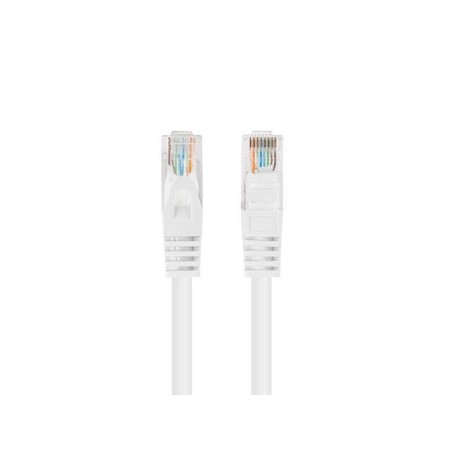 Lanberg cable de red cat.5e utp 1.5m blanco 10-pack