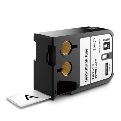 Dymo xtl 24mmx2.7m negro-blanco endlos