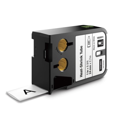 Dymo xtl 24mmx2.7m negro-blanco endlos
