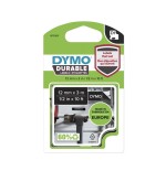 Dymo d1 cinta vinyl 12mmx3.0m blanco -negro