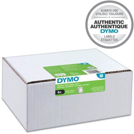 Dymo lw - etiquetas para tarjetas de identifi cación/envíos - 54 x 101 mm - 2093092 blanco, labelwriter