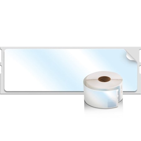 Dymo 2093093 12-pack lw labels 99012, 36x89mm white, paper, permanent adhesive