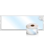 Dymo 2093093 12-pack lw labels 99012, 36x89mm white, paper, permanent adhesive