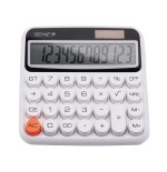Calculadora  genie 612 w escritorio básica blanco