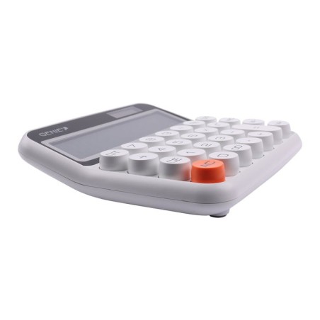 Calculadora  genie 612 w escritorio básica blanco