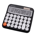 Calculadora  genie 612 bk básica negro