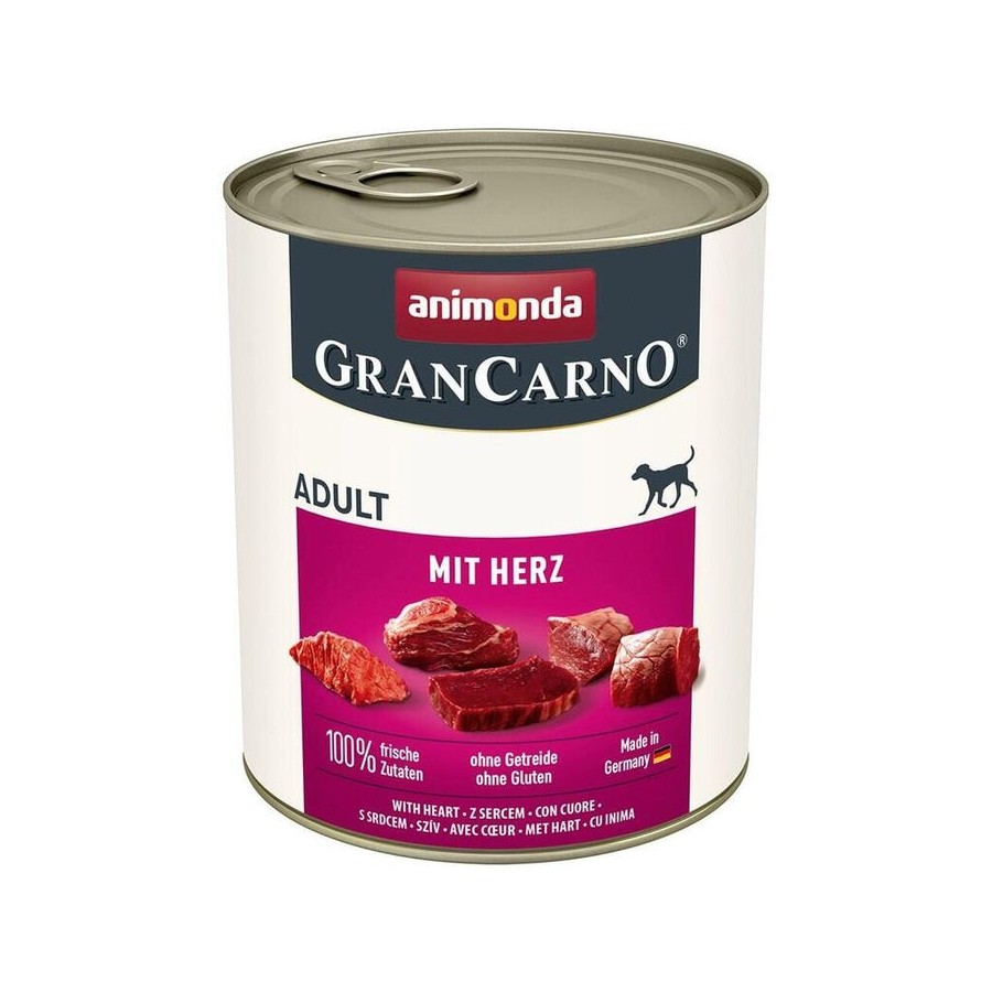 Comida húmeda para perros animonda grancarno adult with hearts  800g