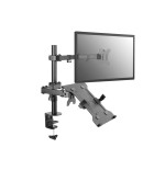 Equip soporte pantalla para mesa 13-32 doble brazo articulado soporta 2 monitores