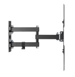 Soporte maclean para tv o monitor, universal, vesa máx. 400x400, 23-55", 30kg, negro, mc-701n