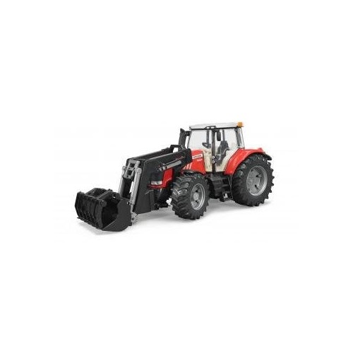 Bruder massey ferguson con cargador frontal 03047