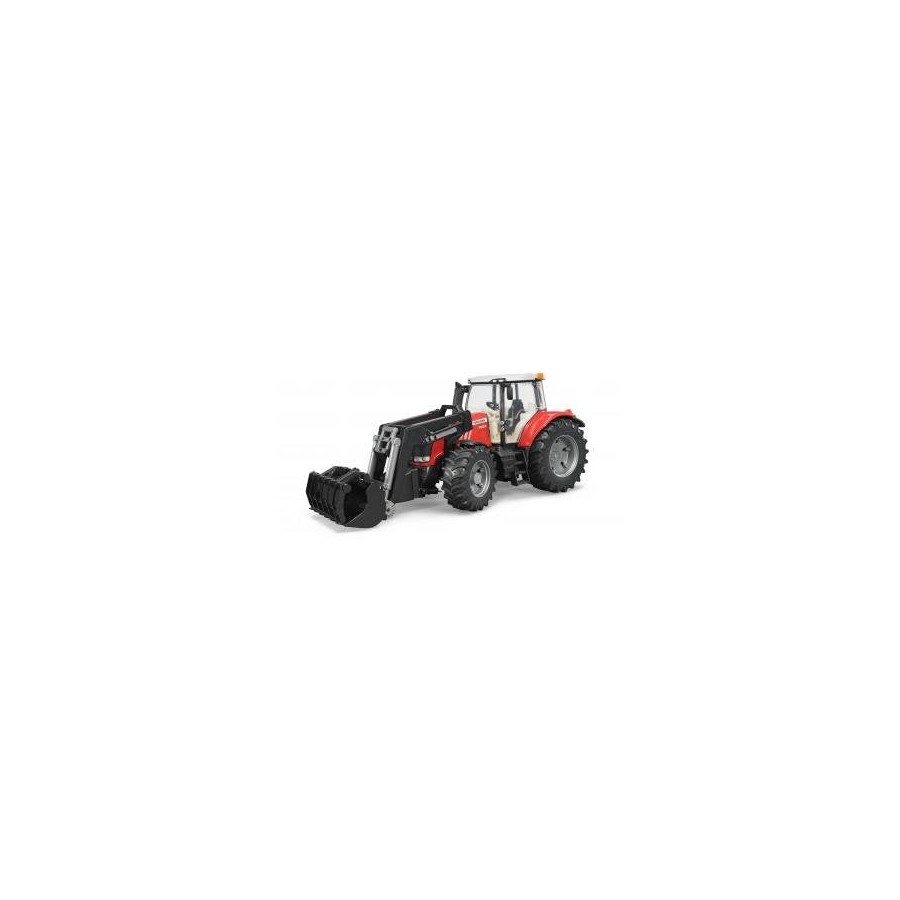 Bruder massey ferguson con cargador frontal 03047