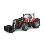 Bruder massey ferguson con cargador frontal 03047