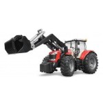 Bruder massey ferguson con cargador frontal 03047