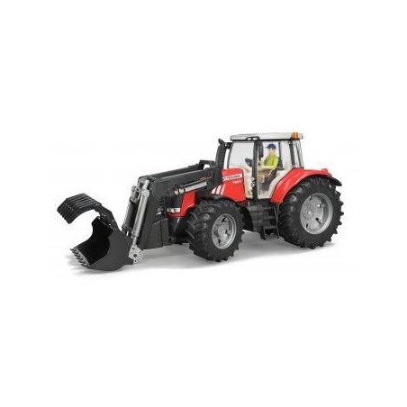 Bruder massey ferguson con cargador frontal 03047
