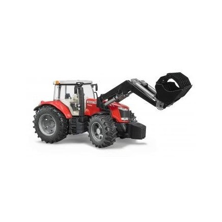 Bruder massey ferguson con cargador frontal 03047
