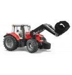 Bruder massey ferguson con cargador frontal 03047