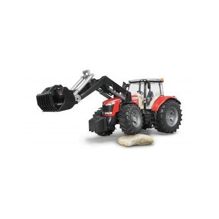 Bruder massey ferguson con cargador frontal 03047
