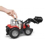 Bruder massey ferguson con cargador frontal 03047