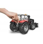 Bruder massey ferguson con cargador frontal 03047