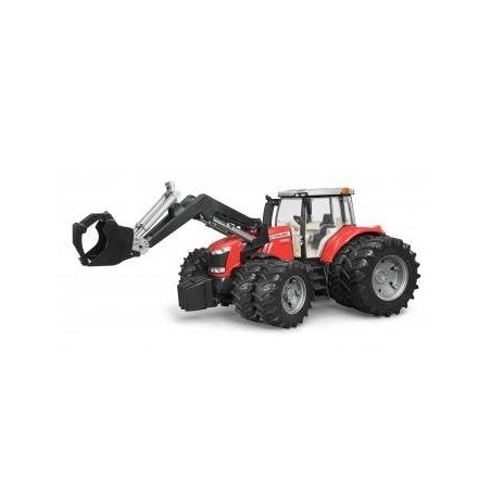 Bruder massey ferguson con cargador frontal 03047