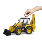 Bruder bruder 2454 excavadora jcb 5cx con doble pala 02454