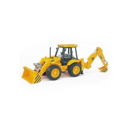 Bruder excavadora jcb 4cx pala frontal y trasera 02428