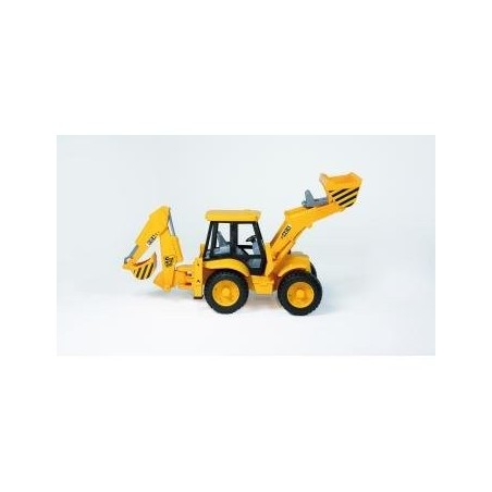Bruder excavadora jcb 4cx pala frontal y trasera 02428