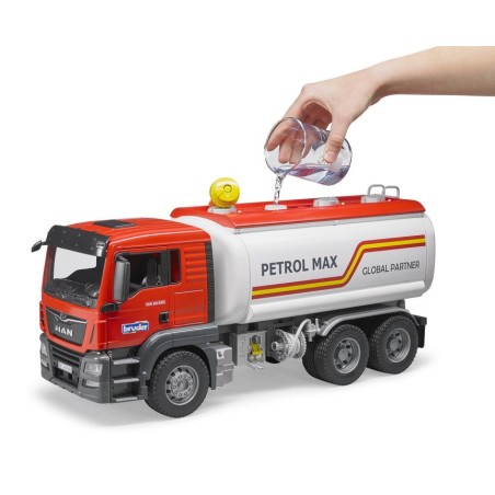 Bruder camion cuba man petrol max 51x18x24 03775