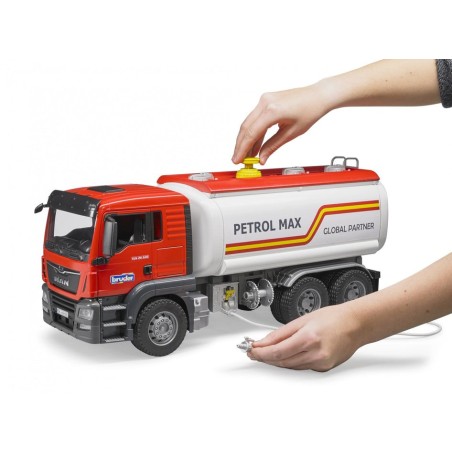 Bruder camion cuba man petrol max 51x18x24 03775