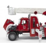 Bruder camion bomberos mack con escalera y deposito de agua 02821