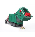 Bruder mack camión de basura (verde rojo) 02812
