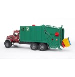 Bruder mack camión de basura (verde rojo) 02812