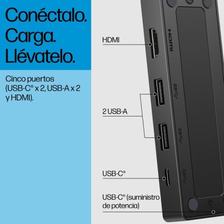 Hp usb-c travel cabl hub g3