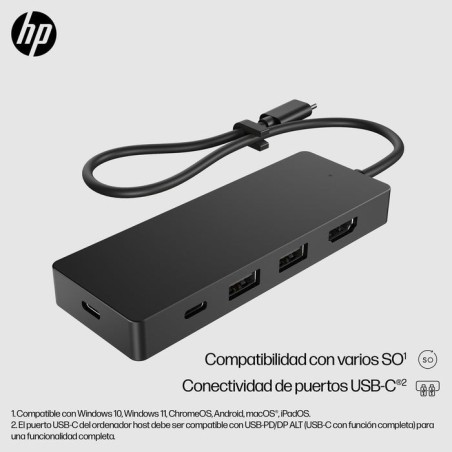 Hp usb-c travel cabl hub g3