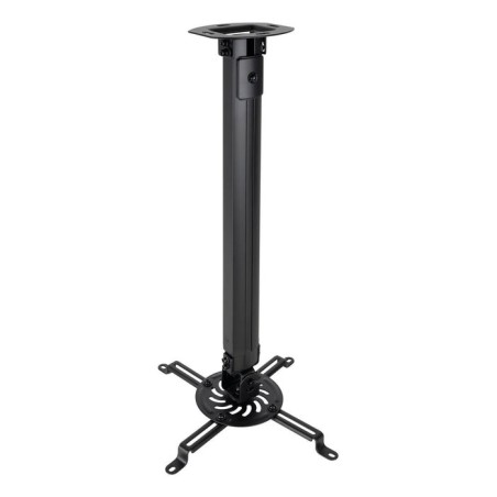 Tooq soporte de techo para proyector - inclinable y giratorio - apto para techos inclinados - peso max 20kg - color